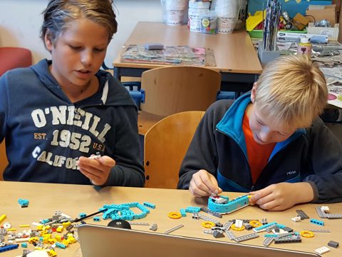 Bouwen met LEGO bij De Jonge Onderzoekers Groningen